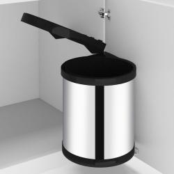 Poubelle int&eacute;gr&eacute;e de cuisine Acier inoxydable 12 L