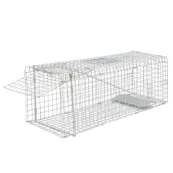 Pi&egrave;ge &agrave; animaux galvanis&eacute; 80 cm