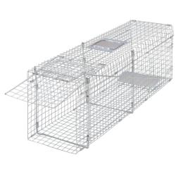 Pi&egrave;ge &agrave; animaux galvanis&eacute; 100 cm
