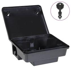 Pi&egrave;ges &agrave; souris 4 pcs noir 23x19x9,5 cm alsavelo