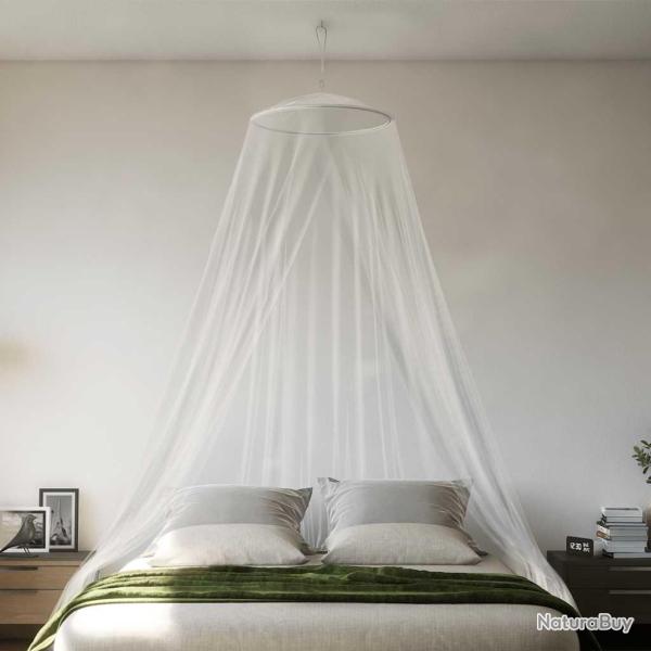 Moustiquaire pour lit 220 maille blanc 56x56x220 cm alsavelo