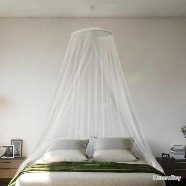 Moustiquaire pour lit 220 maille blanc 56x56x220 cm alsavelo