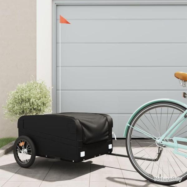 Remorque de v�lo noir 45 kg fer alsavelo