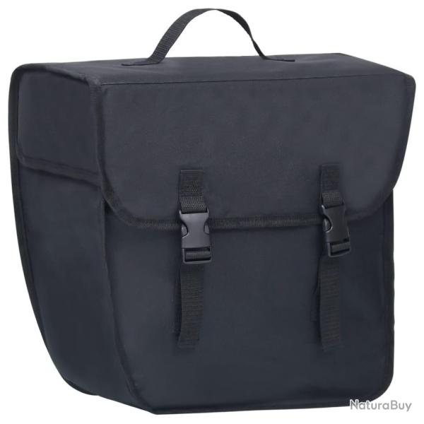Sac de v�lo simple pour porte-bagages �tanche 21 L Noir