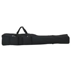 Sac de canne &agrave; p&ecirc;che noir 150 cm tissu oxford
