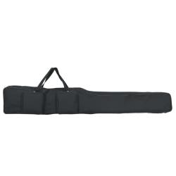 Sac de canne &agrave; p&ecirc;che noir 160 cm tissu oxford