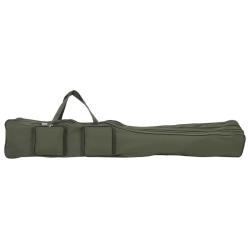 Sac de canne &agrave; p&ecirc;che vert fonc&eacute; 160 cm tissu oxford