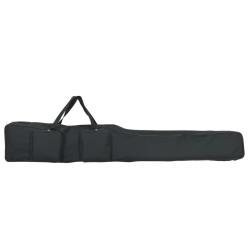 Sac de canne &agrave; p&ecirc;che noir 150 cm tissu oxford