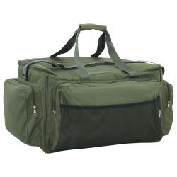 Sac de p&ecirc;che imperm&eacute;able vert fonc&eacute; tissu oxford
