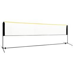 Filet de badminton r&eacute;glable 500x103x94-158 cm M&eacute;tal