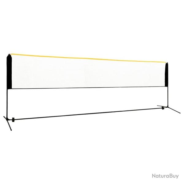 Filet de badminton r�glable 500x103x94-158 cm M�tal