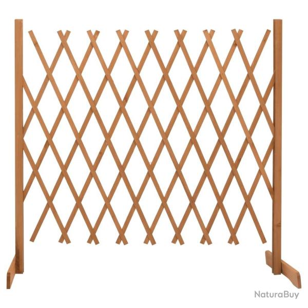 Cl�ture en treillis de jardin Orange 180x100 cm Bois de sapin