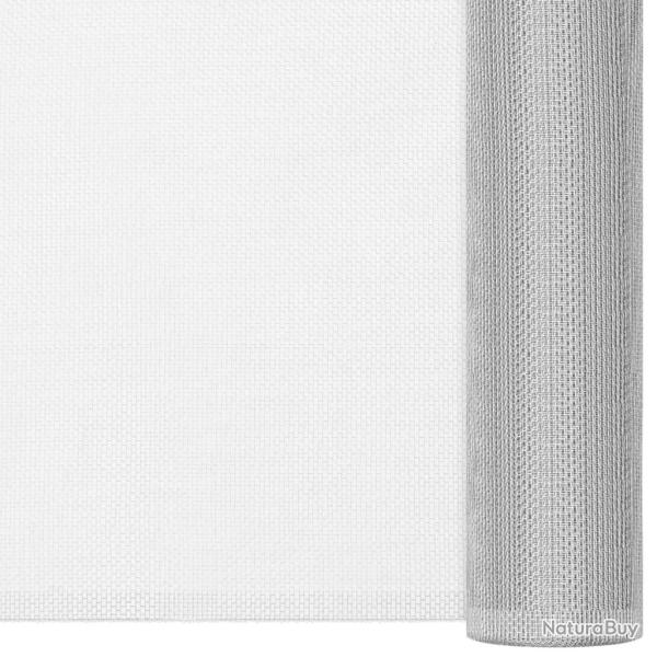 �cran en treillis Aluminium 112X500 cm Argent�