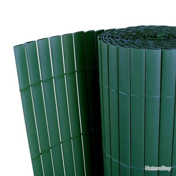 Panneau de clture en PVC, 90 x 300 cm, vert alsavelo