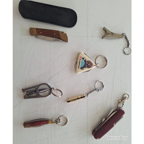 7 petits couteaux pour  colectioneur