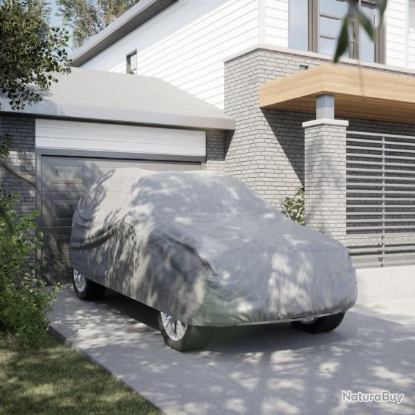 Housse de voiture SUV complte gris L tissu non tiss alsavelo