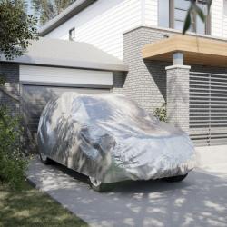 Housse de voiture SUV avec sangles &agrave; boucle compl&egrave;te argent&eacute; L