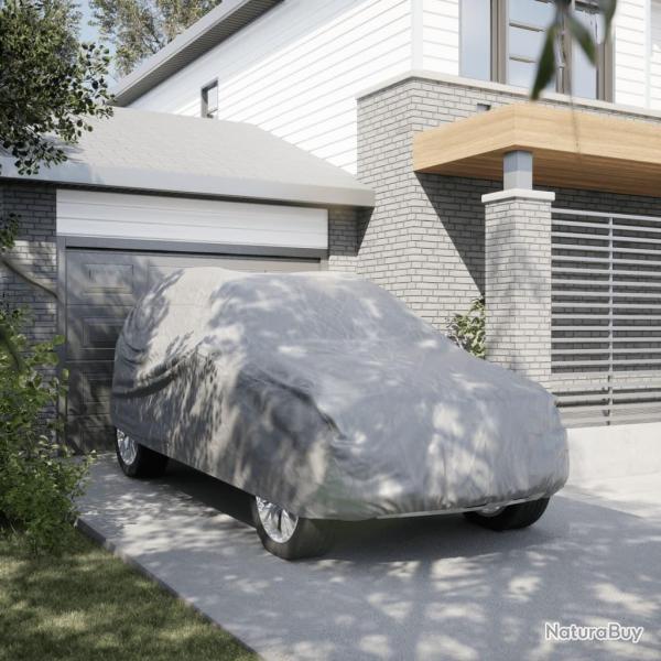 Housse de voiture SUV compl�te gris M tissu non tiss� alsavelo