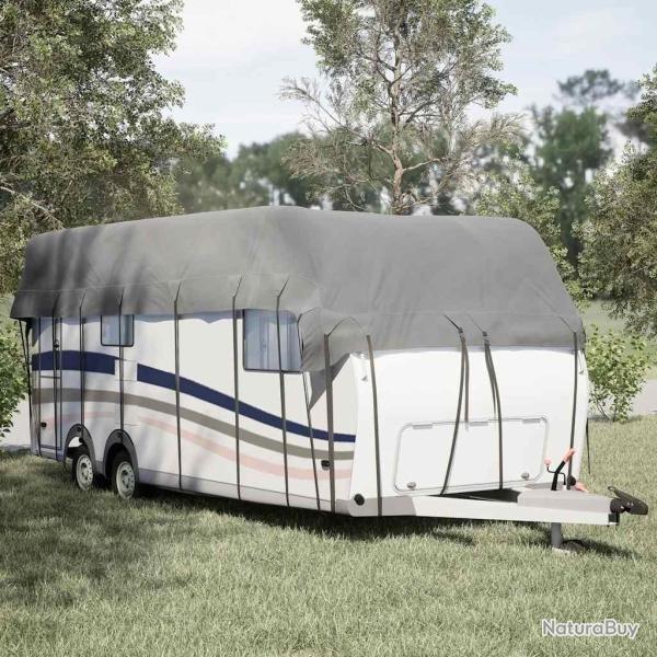 Housse de toit de caravane gris 700x300 cm tissu non tiss�