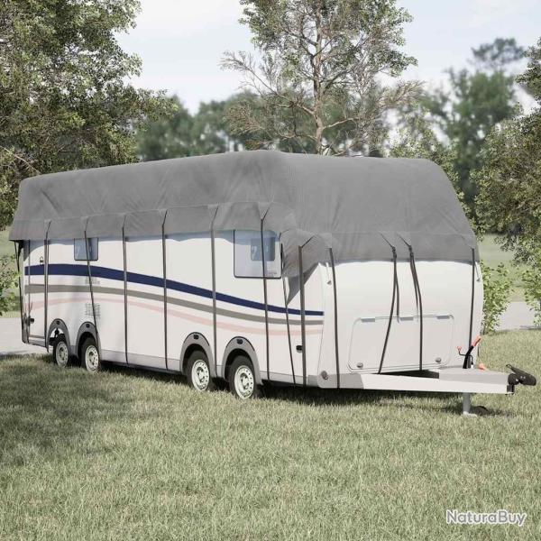 Housse de toit de caravane gris 900x300 cm tissu non tiss�