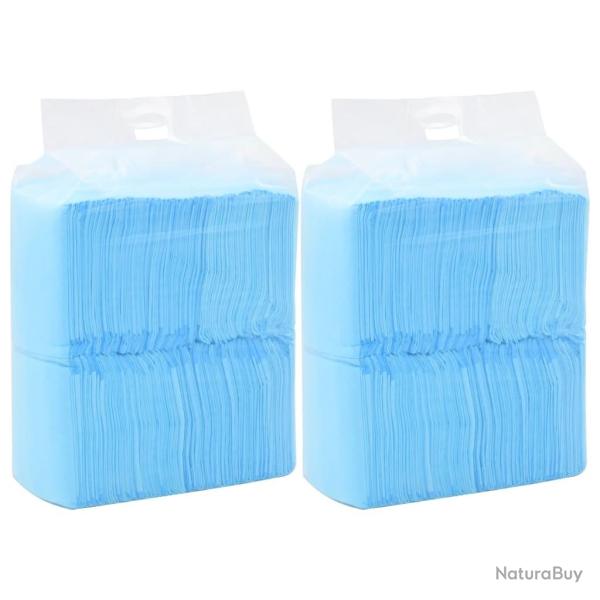 Tapis d'hygine pour chiens 200 pcs 60 x 60 cm Tissu non tiss alsavelo