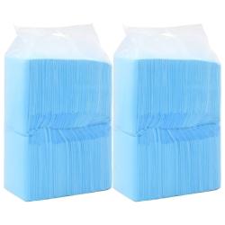 Tapis d'hygi&egrave;ne pour chiens 200 pcs 90 x 60 cm Tissu non tiss&eacute;