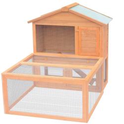 Cage pour animaux Bois alsavelo