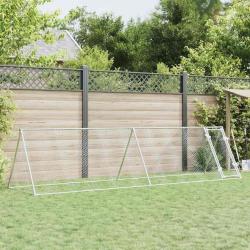 Cage pour poules argent&eacute; 400x105x91 cm acier galvanis&eacute;