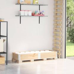 Collier de palette 150x50 cm bois de pin solide
