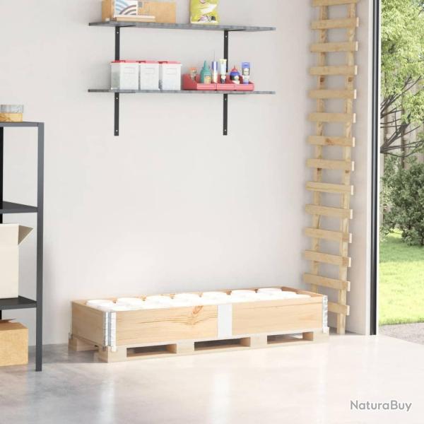 Collier de palette 150x50 cm bois de pin solide