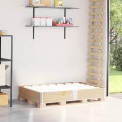 Collier de palette 150x100 cm bois de pin solide