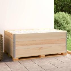 Colliers de palette 3 pcs 100x150 cm Bois de pin solide