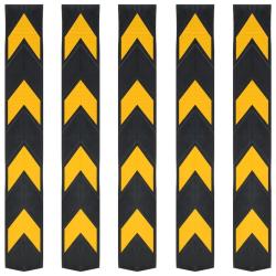 Corni&egrave;re de protection r&eacute;fl&eacute;chissante 5 pcs Caoutchouc 80 cm alsavelo