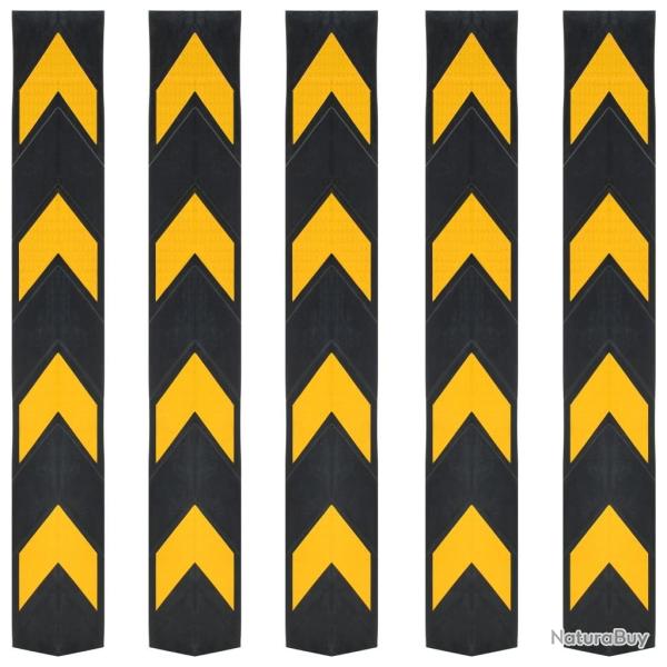 Corni�re de protection r�fl�chissante 5 pcs Caoutchouc 80 cm