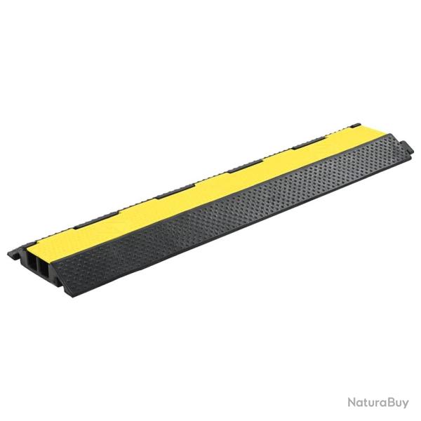 Rampe de protection de c�ble 2 canaux caoutchouc 101,5 cm