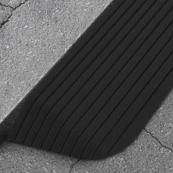 Rampe de seuil 110x32x3,8 cm Caoutchouc