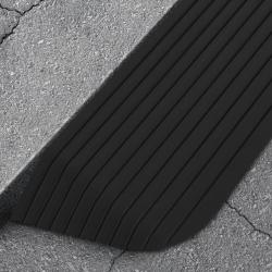 Rampes de seuil 2 pcs 110x32x3,8 cm Caoutchouc