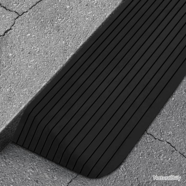 Rampe de seuil 110x41x5 cm Caoutchouc alsavelo