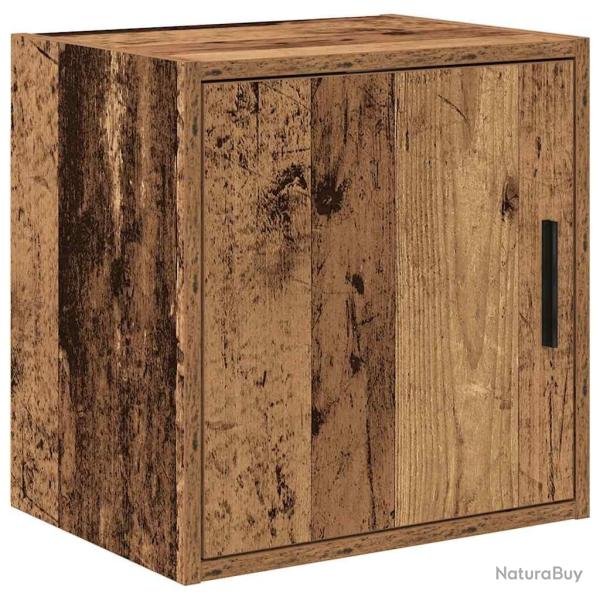 Armoire murale de garage vieux bois bois d'ing�nierie