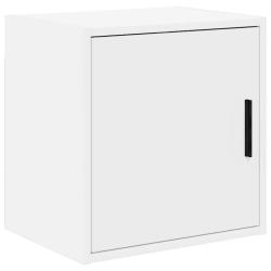 Armoire murale de garage blanc bois d'ing&eacute;nierie