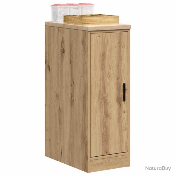 Armoire de rangement de garage ch�ne artisanal bois de pin