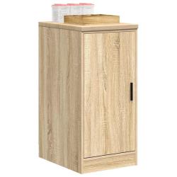Armoire de rangement de garage ch&ecirc;ne sonoma 40x51x85cm bois pin
