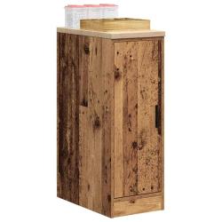 Armoire de rangement de garage vieux bois 30x51x85 cm bois pin