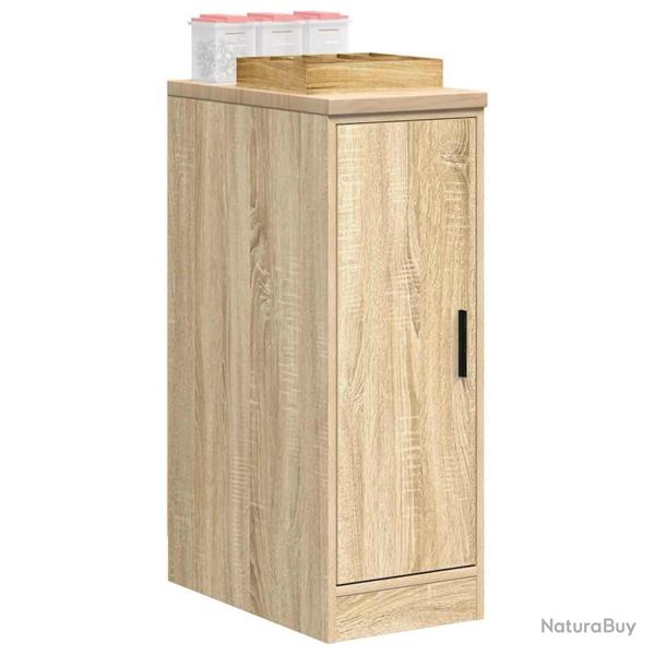 Armoire de rangement de garage ch�ne sonoma 30x51x85cm bois pin
