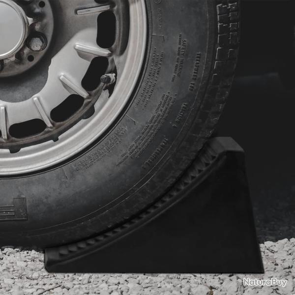 Cales de roue 4 pcs 16x9x9 cm Caoutchouc alsavelo