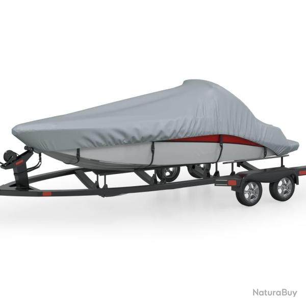 Housse pour bateau gris 488-564 cm (longueur) 239 cm (largeur)