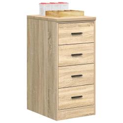 Armoire de rangement de garage ch&ecirc;ne sonoma 40x51x85cm bois pin
