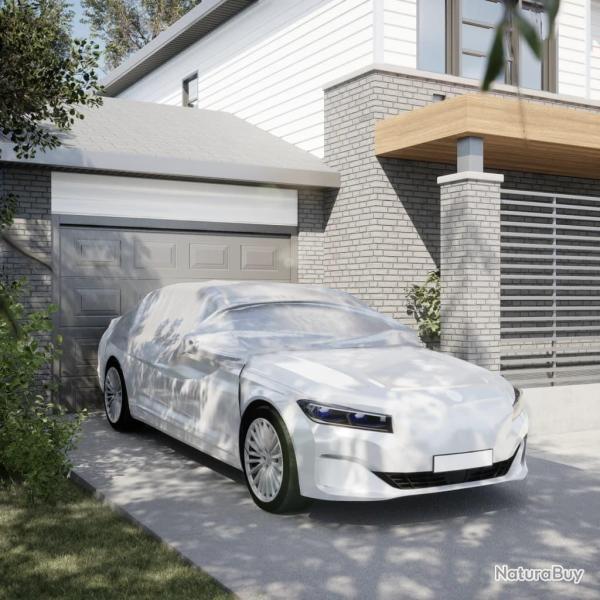 Demi-housse de voiture avec crochets argent� XL alsavelo