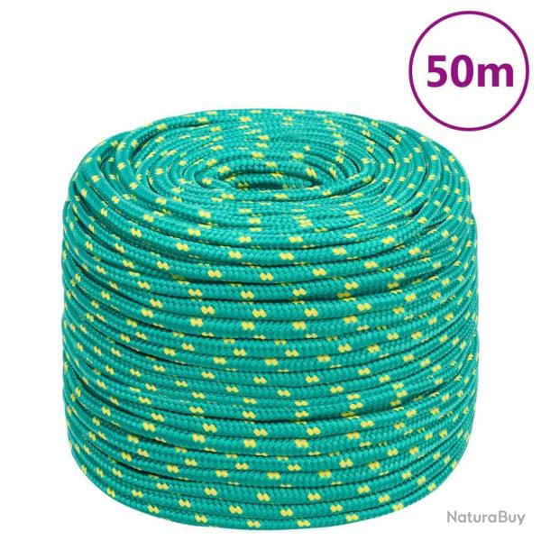 Corde de bateau Vert 8 mm 50 m Polypropyl�ne