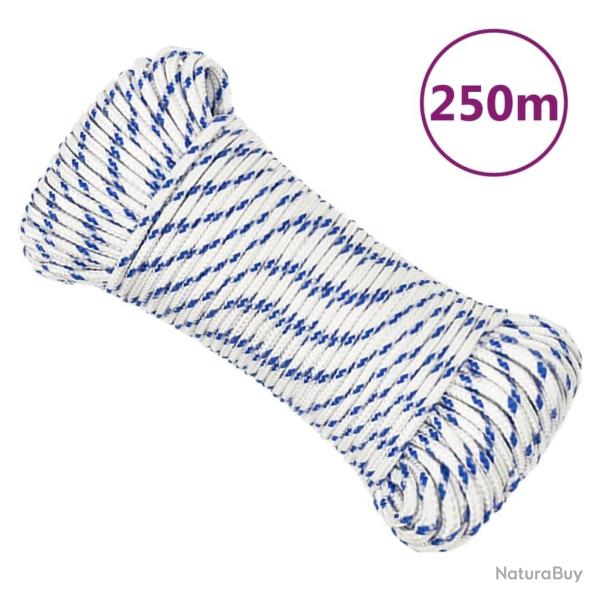 Corde de bateau Blanc 3 mm 250 m Polypropyl�ne